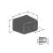 Gumový doraz na kamion FLOMA T5080 - 11,8 x 7,5 cm