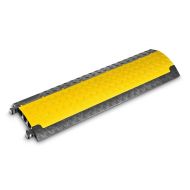 Černo-žlutý plastový kabelový most s víkem DEFENDER MINI - 105 x 29 x 5 cm