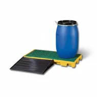 Plastová jímka s roštem - objem 60 l - 124,5 x 62,5 x 11,5 cm