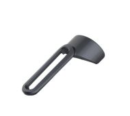 Černá plastová spona na nože SLICE - 2 x 1,2 mm