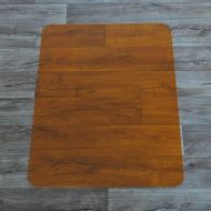 Oranžová ochranná podložka pod židli na hladké povrchy FLOMA OCMat Profi - 120 x 90 x 0,15