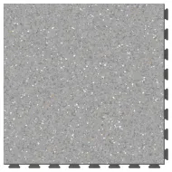 Šedá plastová vinylová dlažba Fortelock Business Sauda Hidden Treasure G002 - 64 x 64 x 0,