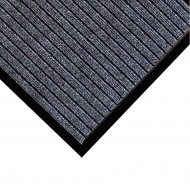 Šedá textilní vstupní rohož Popular - délka 50 cm a šířka 80 cm - zvětšit obrázek