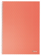 Blok Esselte Colour Breeze A4 linka, korálový - zvětšit obrázek