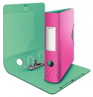 Mobilní pořadač Leitz 180° Urban Chic 7,5 cm - Růžová - zvětšit obrázek
