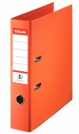 Plastový pákový pořadač Esselte No.1, 7,5 cm oranžová - zvětšit obrázek