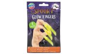 Halloweenské svítící nehty, 4 ks 