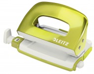 Celokovová děrovačka Leitz 5060 metalická metalická zelená - zvětšit obrázek