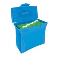 Zásobník na závěsné desky Europost VIVIDA modrá - zvětšit obrázek