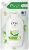 Tekuté mýdlo DOVE, náplň-ECO 500  ml, cucumber-green tea dezinfekční 500 ml