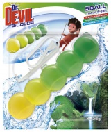 Dr.Devil - WC BiColor 5Ball Natur fresh, 35 g - zvětšit obrázek