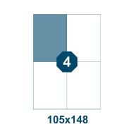 etikety 105x148,5mm 200 listů 0922/RE007  - zvětšit obrázek