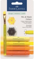 Pigmentové tyčinky Faber-Castell GELATOS / žlutá - zvětšit obrázek