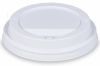 Víčko vypouklé bílé PS, &amp;#216; 90 mm