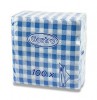 Ubrousky káro modré,33x33cm, 100ks