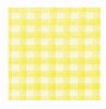 Ubrousky pr.33x33/100 karo žluté