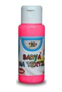 Barva na textil 60 ml - fluorescent růžová 