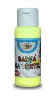 Barva na textil 60 ml - fluorescent žlutá 