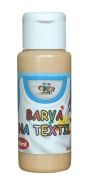 Barva na textil 60 ml - fluorescent zlatá  