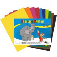 Kreslicí karton A3, 180g, mix barev - zvětšit obrázek