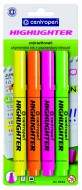 Zvýrazňovač Centropen 8552 - 4 BL Highlighter