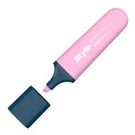 Zvýrazňovač Centropen 6252/1 růžový pastelový