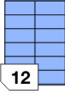 Etikety 105 x 48 modré
