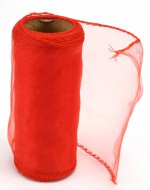 Organza 12 cm - červená 065 - zvětšit obrázek