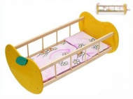 Kolébka dřevěná 51x30x19cm - zvětšit obrázek