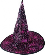 Klobouk dospělý pavučina čaroděj fialový - zvětšit obrázek