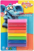 Modelína Nara 110g set 8 barev modelovací hmota na kartě - zvětšit obrázek