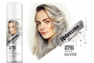 Dočasný třpytivý sprej na vlasy, 125 ml - Stříbrný Silver Sparkle - zvětšit obrázek