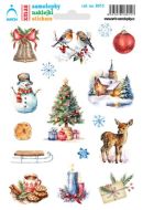 Vánoční samolepky - měděný zvonek - zvětšit obrázek