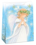 Dárková papírová taška MAXI (47 x 70 cm) Anděl - zvětšit obrázek