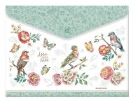 Desky s drukem A4 - Butterfly garden - 1650-0410 