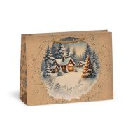 dárková taška Vánoce 24,3x18,3 cm 0844-0096 - zvětšit obrázek