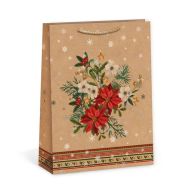 dárková taška Vánoce 31x41,5 cm - zvětšit obrázek