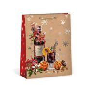 dárková taška Vánoce 18,3x24,3 cm 0844-0083 - zvětšit obrázek
