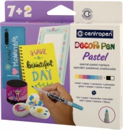 Popisovač 2738/7+2 Decorpen Pastelini 