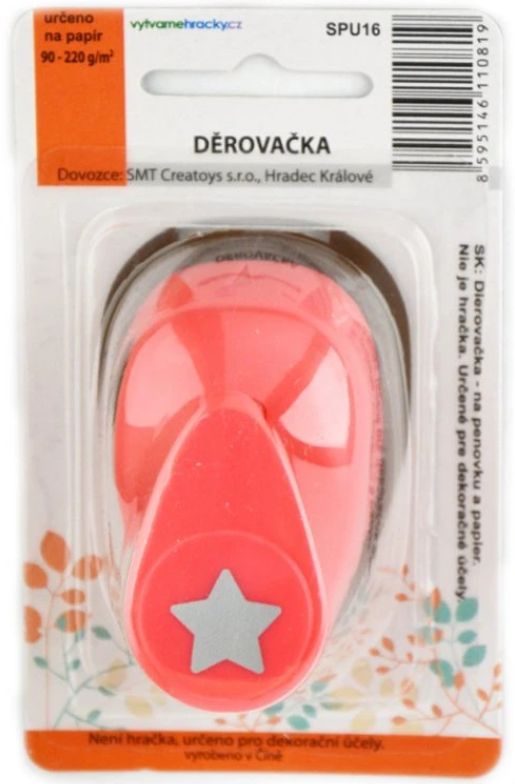 Děrovačka 16mm - Hvězda  - zvětšit obrázek