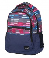 Volnočasový batoh Classic Lines Blue Pink - zvětšit obrázek