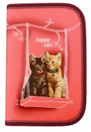 Školní penál 1-klopa Happy Cats - zvětšit obrázek