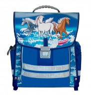 Školní aktovka batohová NEW LINE 02 Elegant Horses - zvětšit obrázek
