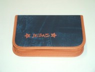 Penál jednoduchý - Jeans - zvětšit obrázek