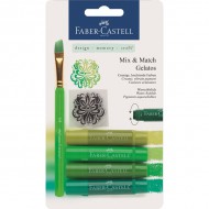 Pigmentové tyčinky Faber-Castell GELATOS / zelená - zvětšit obrázek