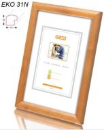 Rámeček dřevěný  10x15 Icar EKO 31N, světle hnědý - zvětšit obrázek