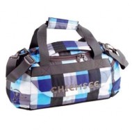 Chiemsee sportovní taška Matchbag checking black - zvětšit obrázek