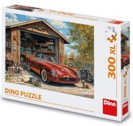 Puzzle XL 300 dílků Jaguár v garáži 