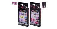 MONSTER HIGH Nalepovací dětské nehty set 24ks 2 barvy 