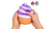 Mega Squeeze Cupcake strečový 13 cm, 3 barvy